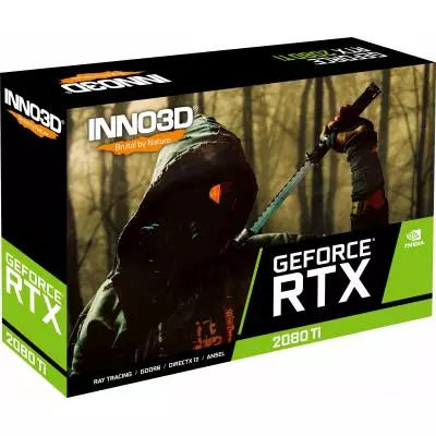 Видеокарта INNO3D GeForce RTX2080 Ti 11Gb GAMING OC X3 (N208T3-11D6X-1150VA24) - 6