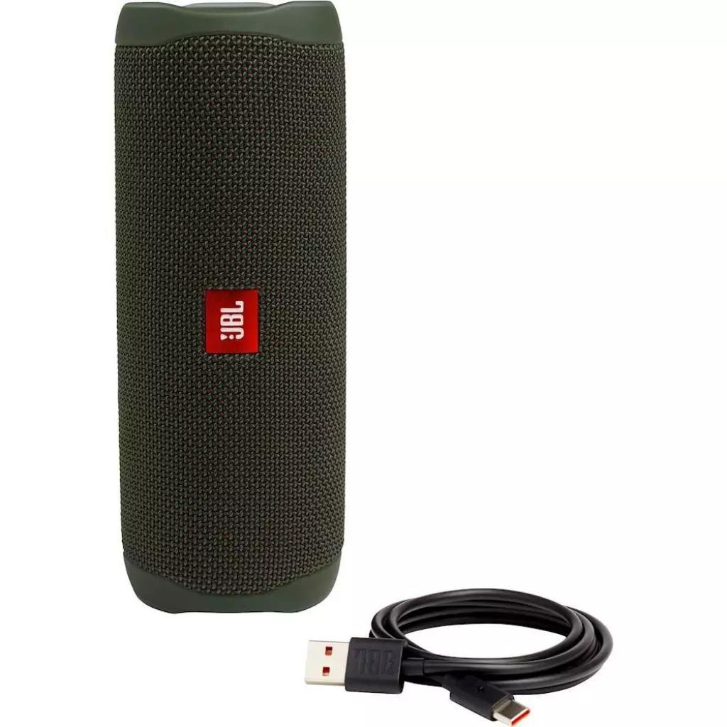 Акустическая система JBL Flip 5 Green (JBLFLIP5GREN) - 4