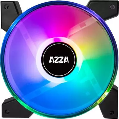 Кулер для корпуса AZZA Hurricane II Digital RGB (FFAZ-12DRGB2-011) - 1 Кулер для корпуса AZZA Hurricane II Digital RGB (FFAZ-12DRGB2-011) - 1