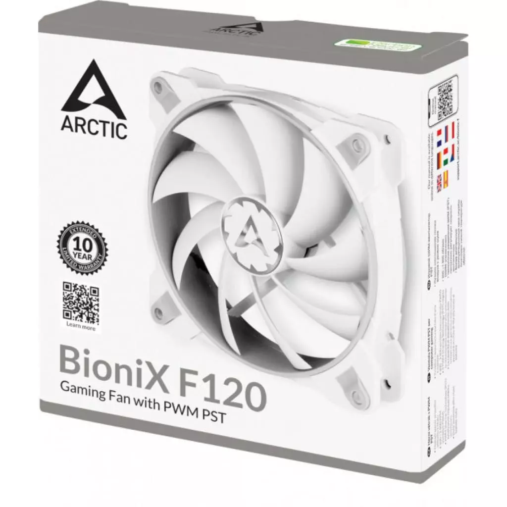Кулер для корпуса Arctic BioniX F120 Grey/White (ACFAN00164A) - 4 Кулер для корпуса Arctic BioniX F120 Grey/White (ACFAN00164A) - 4
