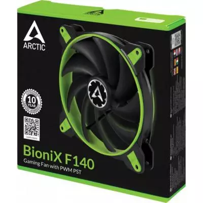 Кулер для корпуса Arctic BioniX F140 Green (ACFAN00084A) - 4 Кулер для корпуса Arctic BioniX F140 Green (ACFAN00084A) - 4