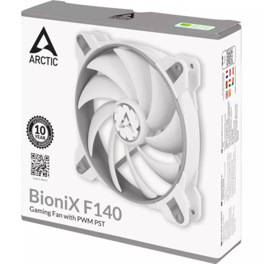 Кулер для корпуса Arctic BioniX F140 Grey/White (ACFAN00162A) - 4