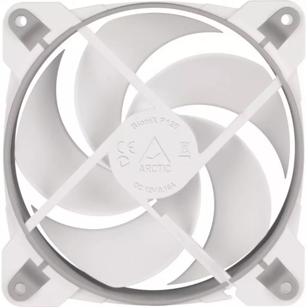 Кулер для корпуса Arctic BioniX P120 - Grey/White (ACFAN00167A) - 1 Кулер для корпуса Arctic BioniX P120 - Grey/White (ACFAN00167A) - 1