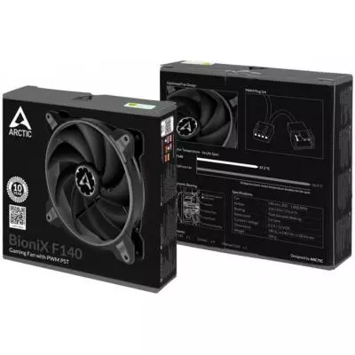 Кулер для корпуса Arctic BioniX P140 Grey (ACFAN00159A) - 4