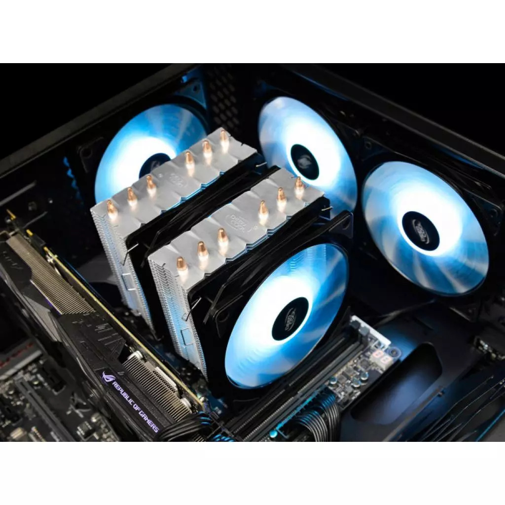 Кулер для процессора Deepcool NEPTWIN RGB - 3 Кулер для процессора Deepcool NEPTWIN RGB - 3