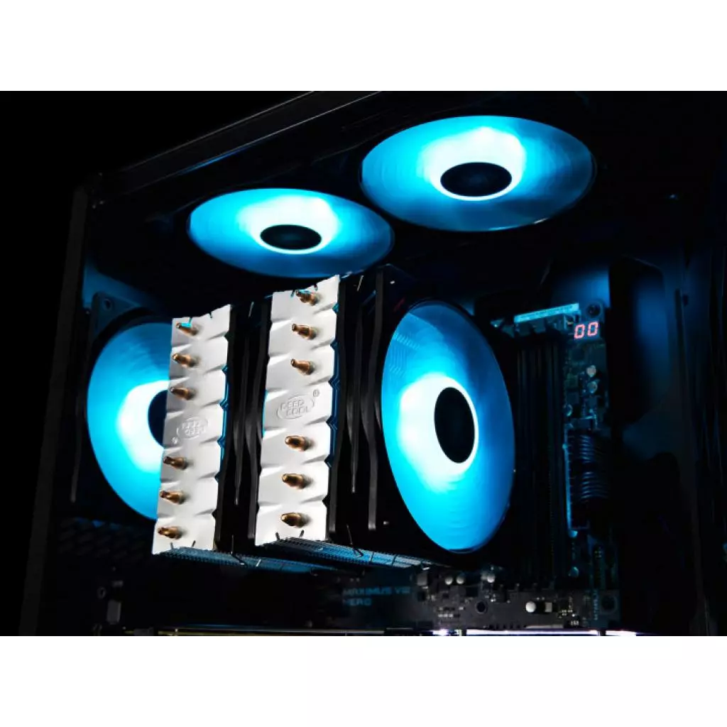 Кулер для процессора Deepcool NEPTWIN RGB - 10 Кулер для процессора Deepcool NEPTWIN RGB - 10
