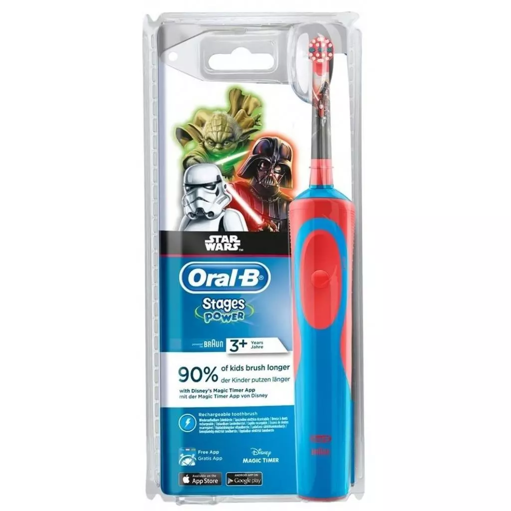 Электрическая зубная щетка Braun Oral-B D Star Wars (D12.513K) - 1 Электрическая зубная щетка Braun Oral-B D Star Wars (D12.513K) - 1