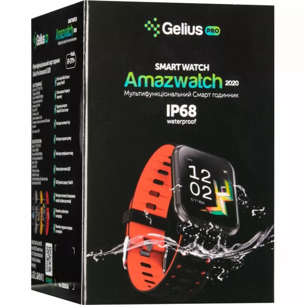 Смарт-часы Gelius Pro GP-CP11 Plus (AMAZWATCH 2020) (IP68) Black/Red (Pro GP-CP11 Plus Black/Red) - 7 Смарт-часы Gelius Pro GP-CP11 Plus (AMAZWATCH 2020) (IP68) Black/Red (Pro GP-CP11 Plus Black/Red) - 7