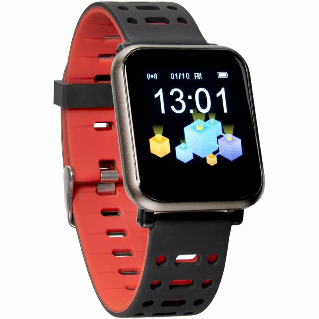 Смарт-часы Gelius Pro GP-CP11 Plus (AMAZWATCH 2020) (IP68) Black/Red (Pro GP-CP11 Plus Black/Red)