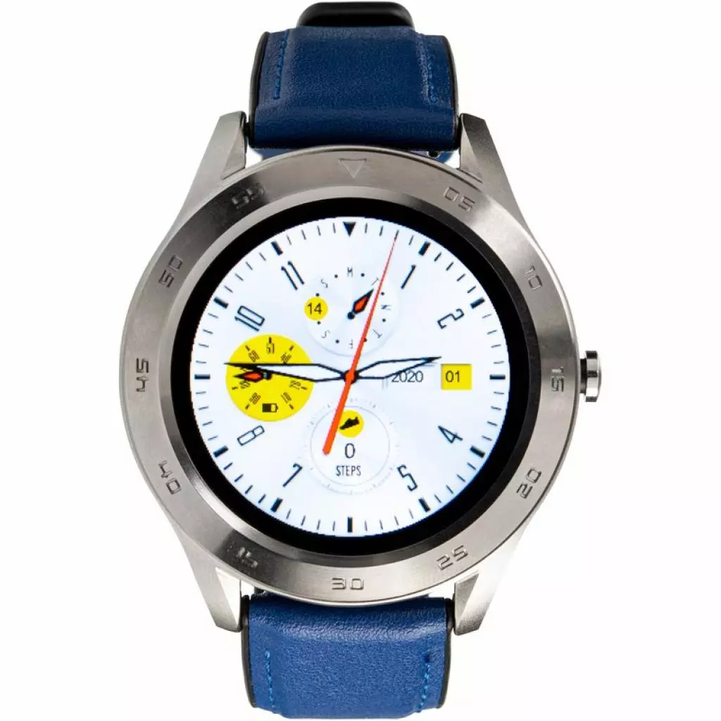 Смарт-часы Gelius Pro GP-L3 (URBAN WAVE 2020) (IP68) Silver/Dark Blue (Pro GP-L3 (URBAN WAVE 2020) Dark Blue) - 12