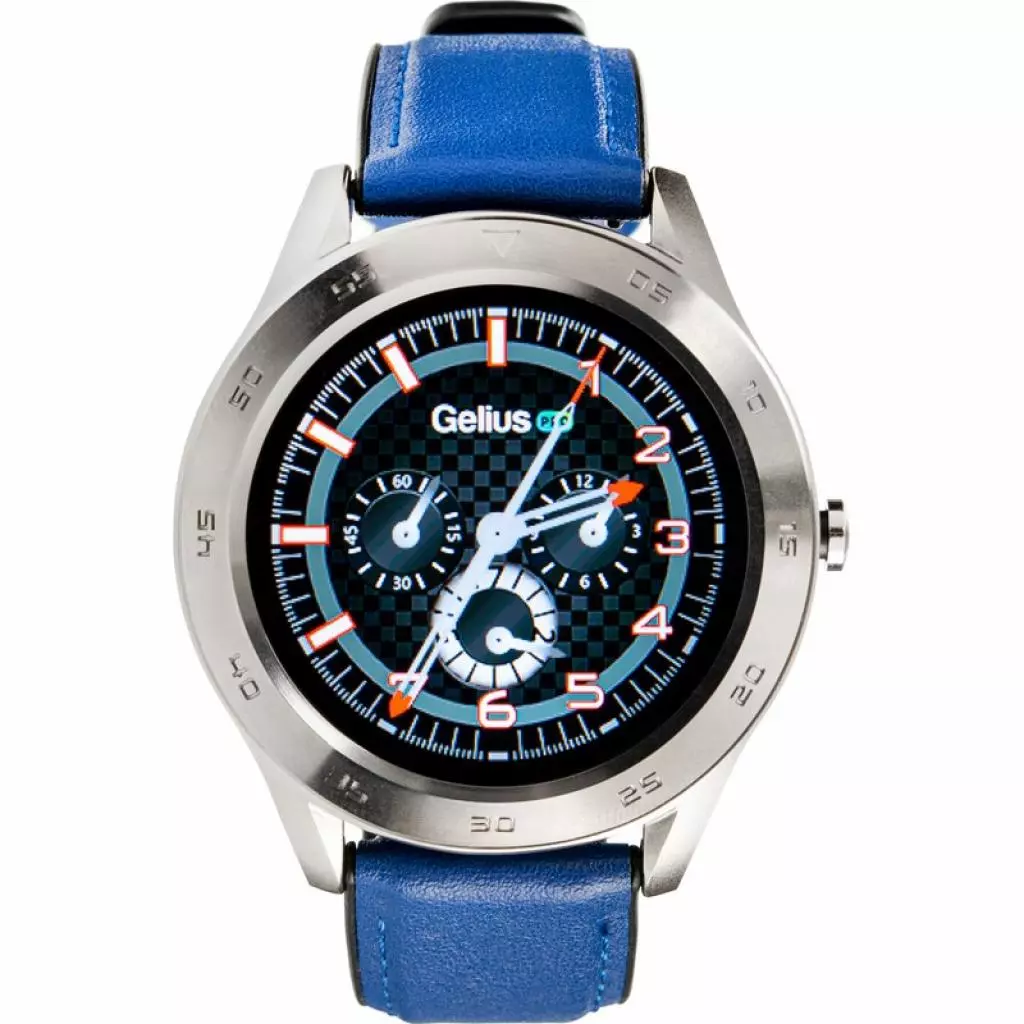 Смарт-часы Gelius Pro GP-L3 (URBAN WAVE 2020) (IP68) Silver/Dark Blue (Pro GP-L3 (URBAN WAVE 2020) Dark Blue)