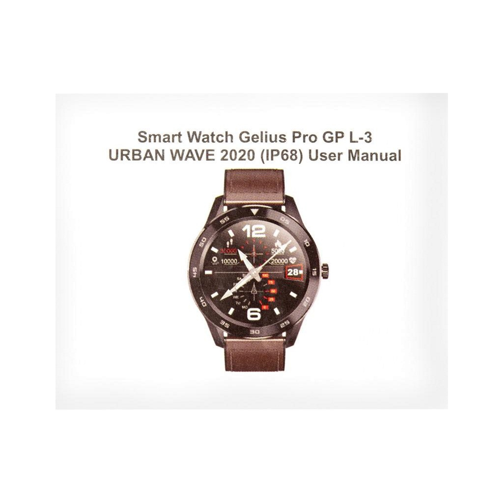 Смарт-часы Gelius Pro GP-L3 (URBAN WAVE 2020) (IP68) Silver/Dark Brown (Pro GP-L3 (URBAN WAVE 2020) Dark Brown) - 7 Смарт-часы Gelius Pro GP-L3 (URBAN WAVE 2020) (IP68) Silver/Dark Brown (Pro GP-L3 (URBAN WAVE 2020) Dark Brown) - 7