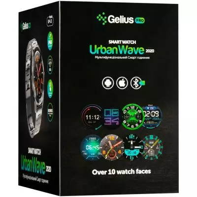 Смарт-часы Gelius Pro GP-L3 (URBAN WAVE 2020) (IP68) Silver/Dark Brown (Pro GP-L3 (URBAN WAVE 2020) Dark Brown) - 18 Смарт-часы Gelius Pro GP-L3 (URBAN WAVE 2020) (IP68) Silver/Dark Brown (Pro GP-L3 (URBAN WAVE 2020) Dark Brown) - 18