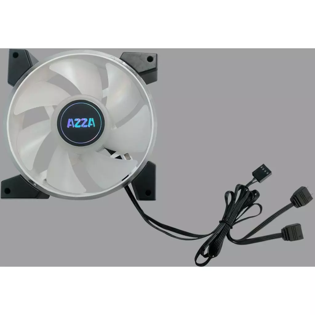 Кулер для корпуса Azza 1 X PRISMA DIGITAL RGB FAN 140mm (FFAZ-14DRGB-011) - 3