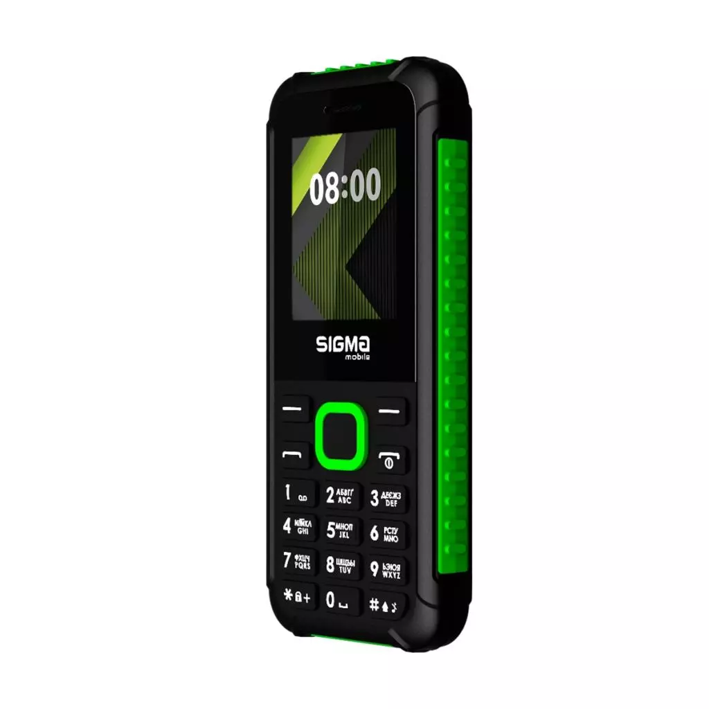 Мобильный телефон Sigma X-style 18 Track Black-Green (4827798854433) - 1 Мобильный телефон Sigma X-style 18 Track Black-Green (4827798854433) - 1