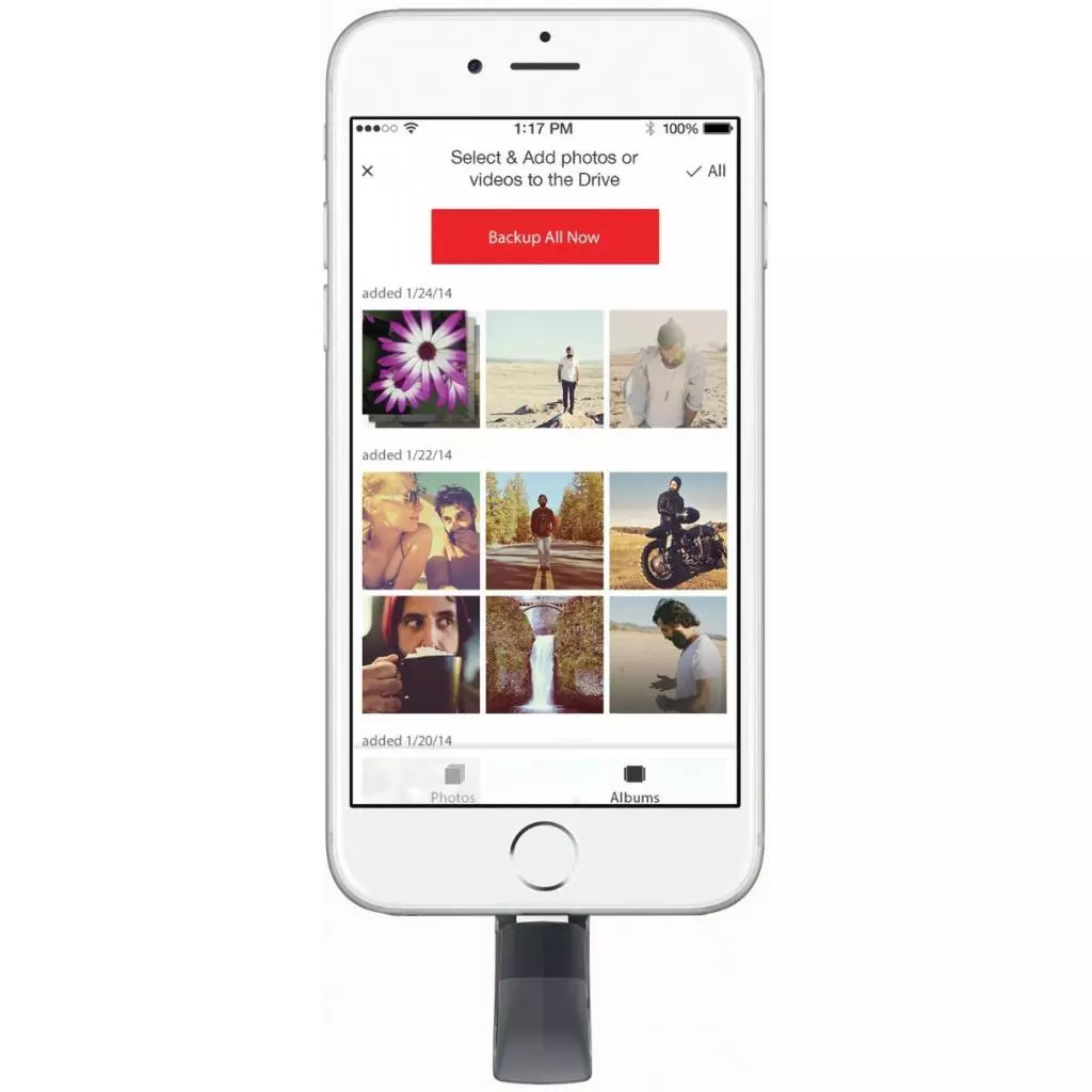 USB флеш накопитель SanDisk 128GB iXpand USB 3.0/Lightning (SDIX30C-128G-GN6NE) - 4