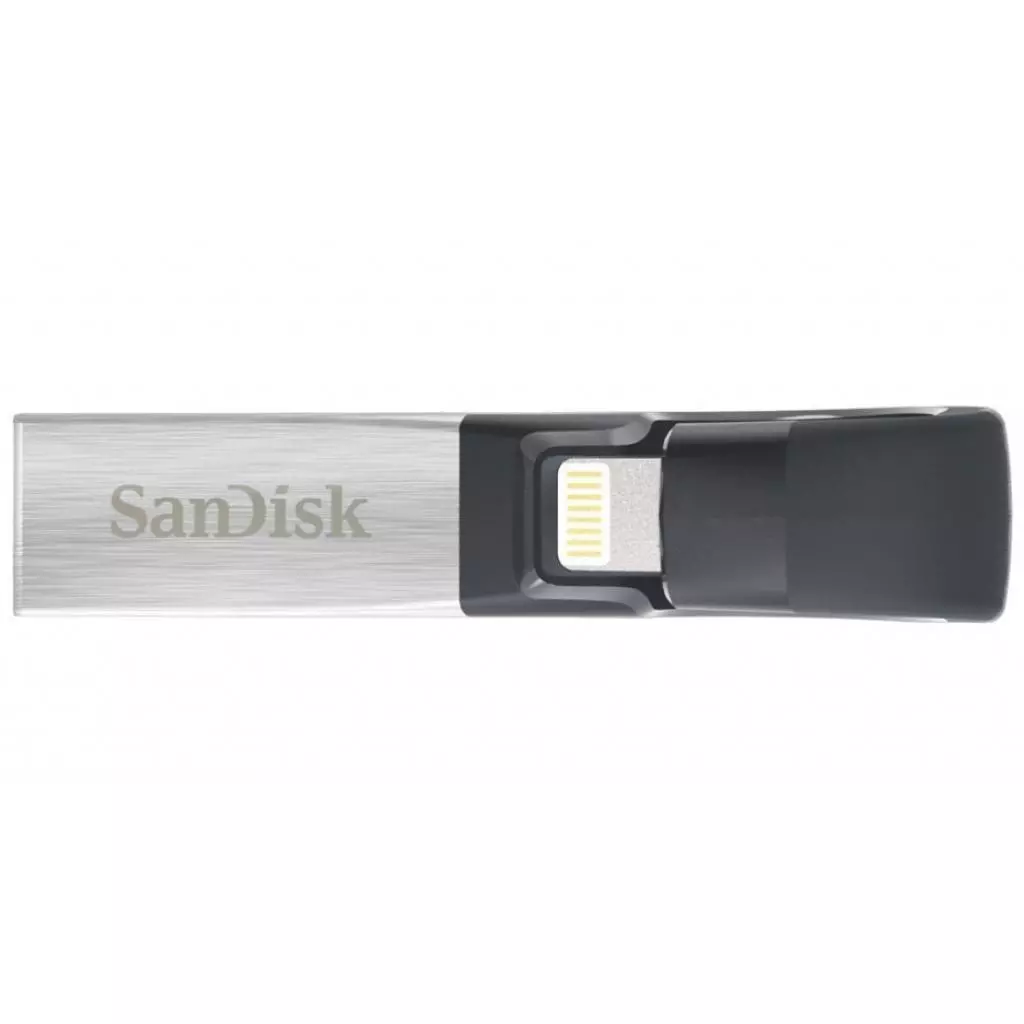 USB флеш накопитель SanDisk 128GB iXpand USB 3.0/Lightning (SDIX30C-128G-GN6NE)