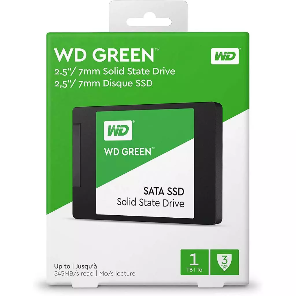 Накопитель SSD 2.5" 1TB WD (WDS100T2G0A) - 4 Накопитель SSD 2.5" 1TB WD (WDS100T2G0A) - 4