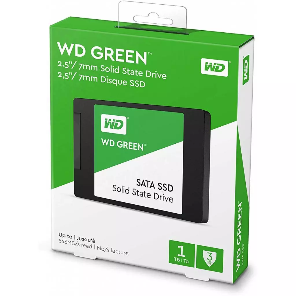 Накопитель SSD 2.5" 1TB WD (WDS100T2G0A) - 5 Накопитель SSD 2.5" 1TB WD (WDS100T2G0A) - 5