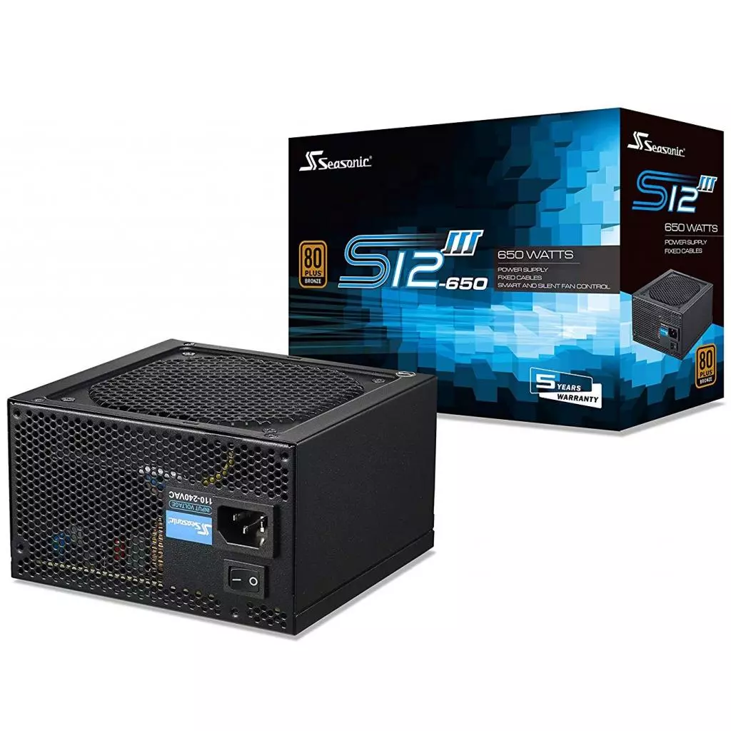 Блок питания Seasonic 650W S12III-650 Bronze (SSR-650GB3) - 5 Блок питания Seasonic 650W S12III-650 Bronze (SSR-650GB3) - 5