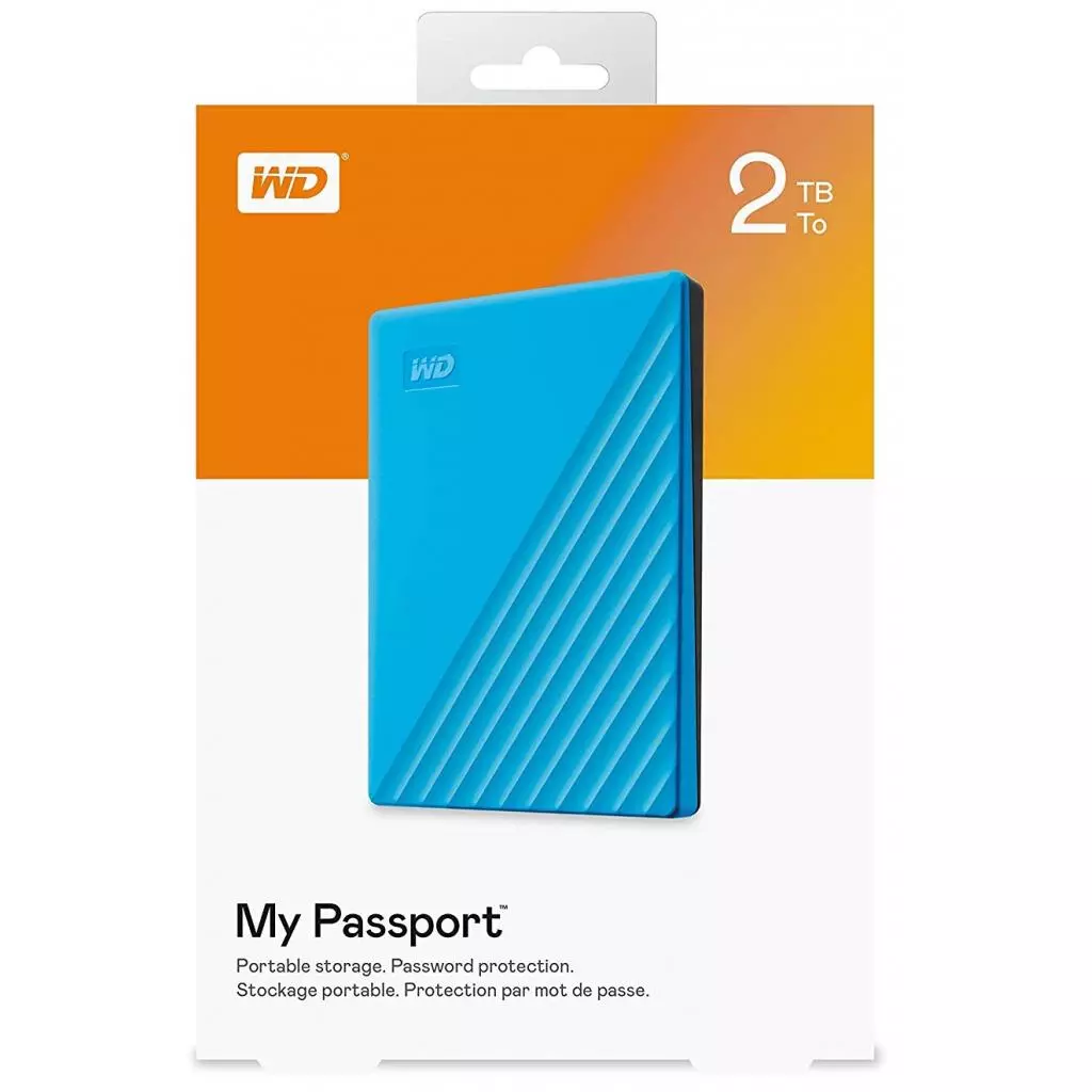 Внешний жесткий диск 2.5" 2TB WD (WDBYVG0020BBL-WESN) - 5 Внешний жесткий диск 2.5" 2TB WD (WDBYVG0020BBL-WESN) - 5
