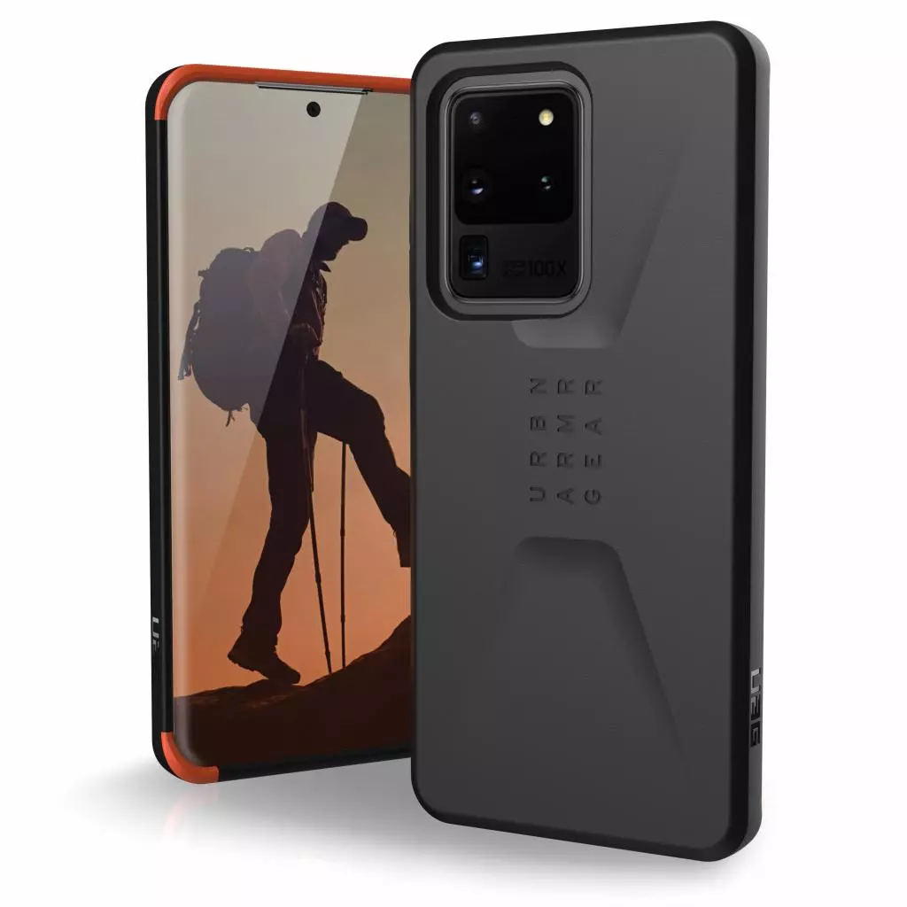 Чехол для моб. телефона Uag Galaxy S20 Ultra Civilian, Black (21199D114040) - 1