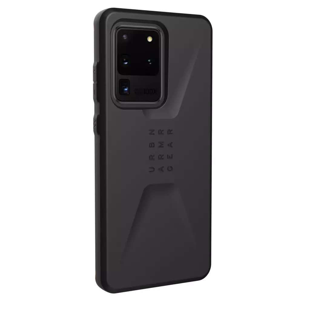 Чехол для моб. телефона Uag Galaxy S20 Ultra Civilian, Black (21199D114040) - 2