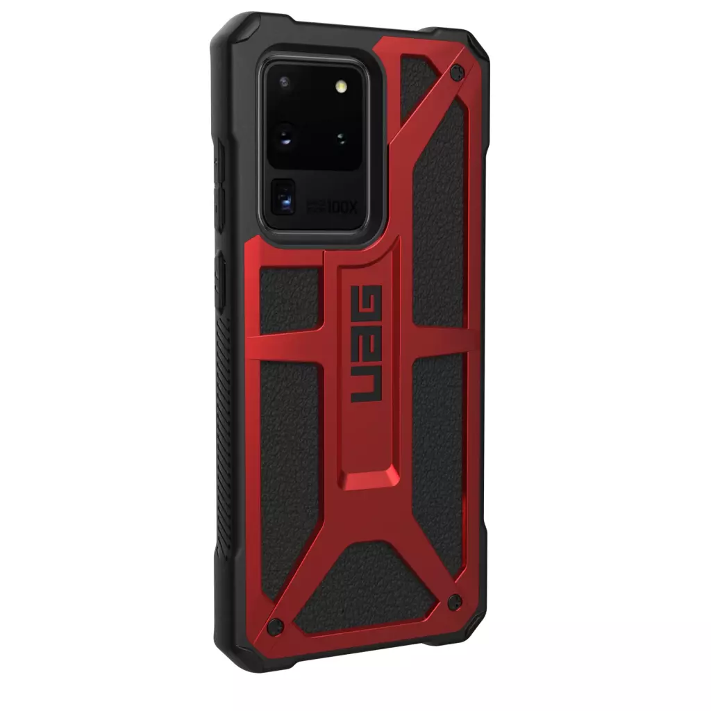 Чехол для моб. телефона Uag Galaxy S20 Ultra Monarch, Crimson (211991119494) - 1 Чехол для моб. телефона Uag Galaxy S20 Ultra Monarch, Crimson (211991119494) - 1