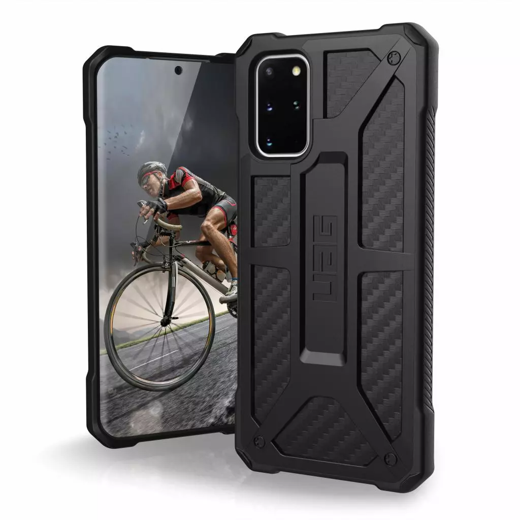 Чехол для моб. телефона Uag Galaxy S20+ Monarch, Carbon Fiber (211981114242) - 2