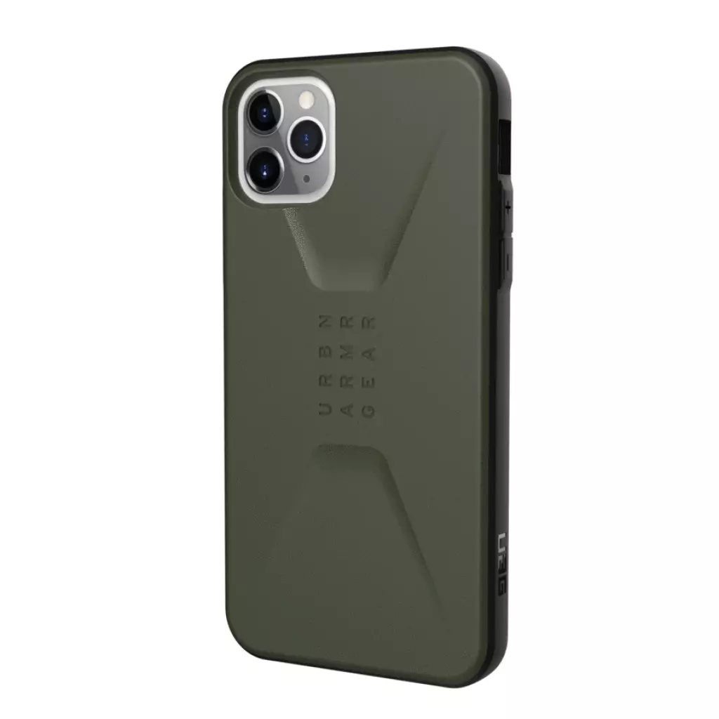 Чехол для моб. телефона Uag iPhone 11 Pro Max Civilian, Olive Drab (11172D117272) - 1 Чехол для моб. телефона Uag iPhone 11 Pro Max Civilian, Olive Drab (11172D117272) - 1