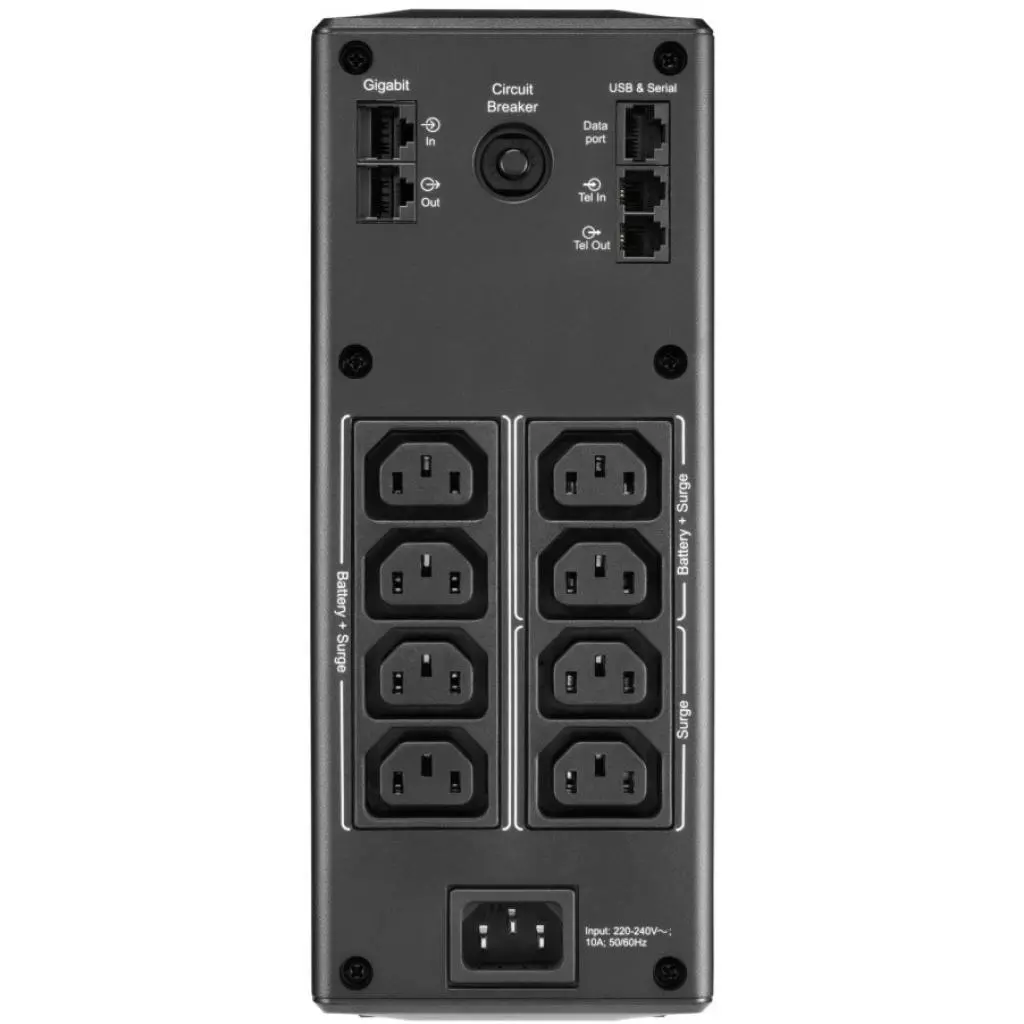 Источник бесперебойного питания APC Back-UPS Pro BR 1300VA, LCD (BR1300MI) - 3 Источник бесперебойного питания APC Back-UPS Pro BR 1300VA, LCD (BR1300MI) - 3