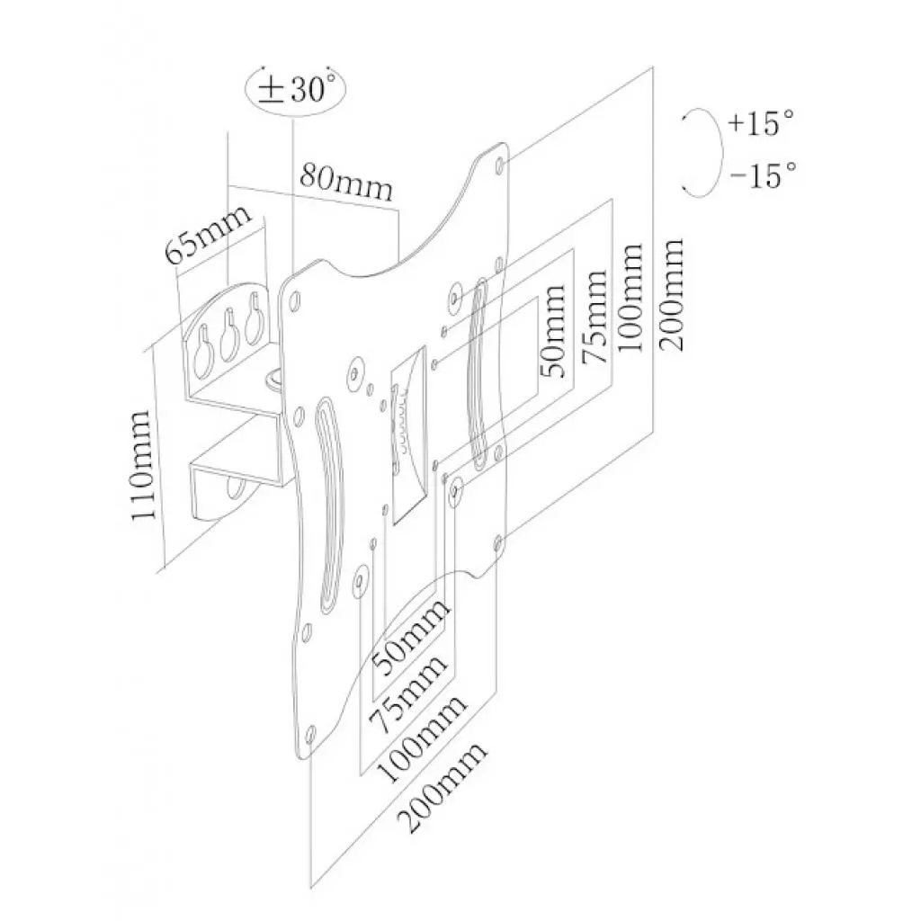 Кронштейн Charmount CT-LCD-T102V - 5 Кронштейн Charmount CT-LCD-T102V - 5
