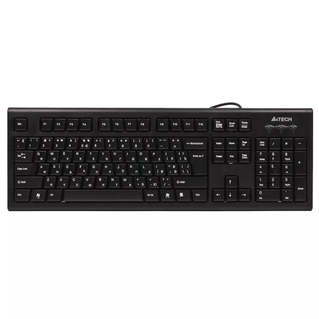 Комплект A4Tech KRS-8572 USB Black - 1 Комплект A4Tech KRS-8572 USB Black - 1