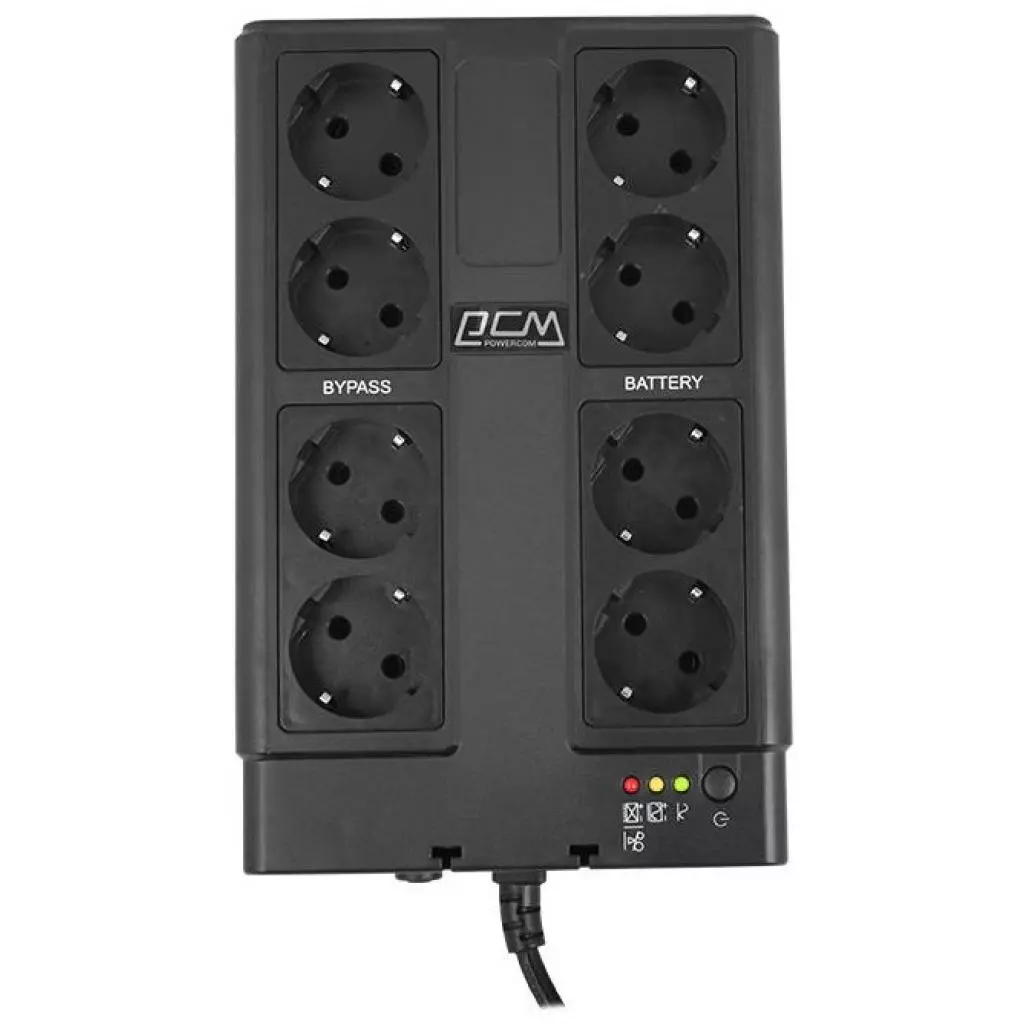 Источник бесперебойного питания Powercom CUB-650E USB Powercom (CUB.650E.USB) - 2