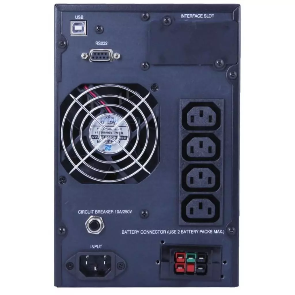 Источник бесперебойного питания Powercom MAC-1K IEC (MAC1000IEC) - 1