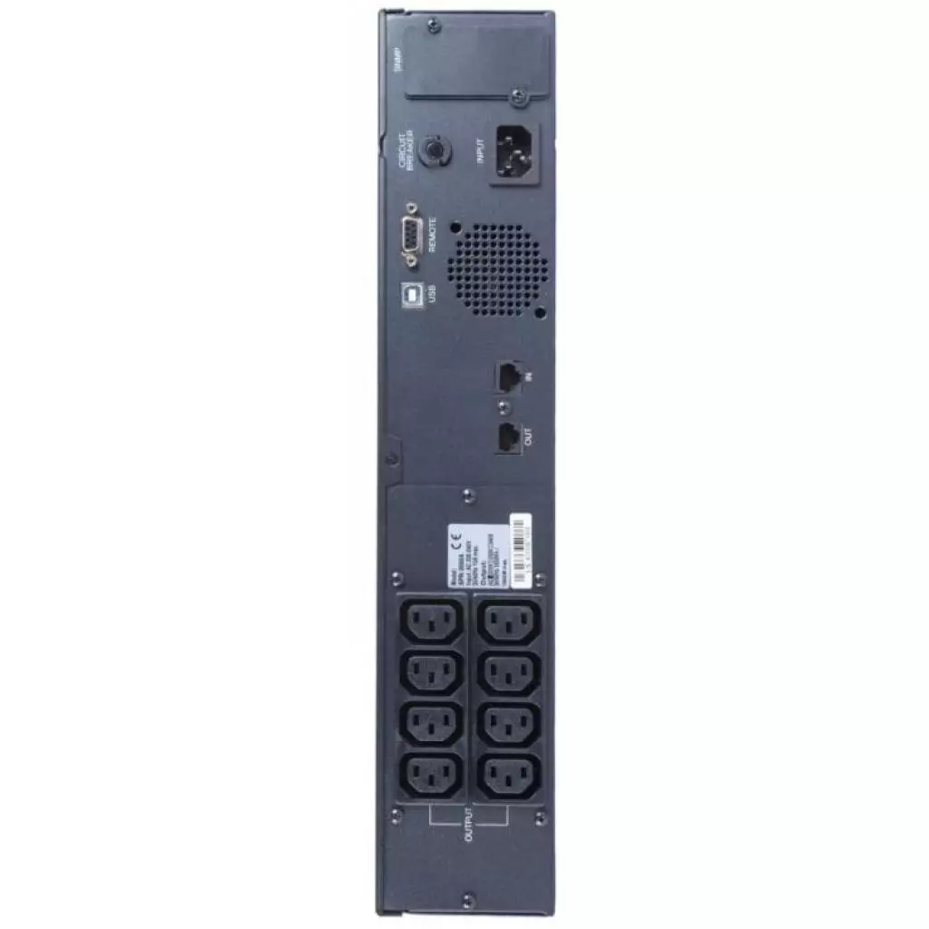 Источник бесперебойного питания Powercom SPR-2000 LCD Powercom (SPR.2000.LCD) - 3 Источник бесперебойного питания Powercom SPR-2000 LCD Powercom (SPR.2000.LCD) - 3