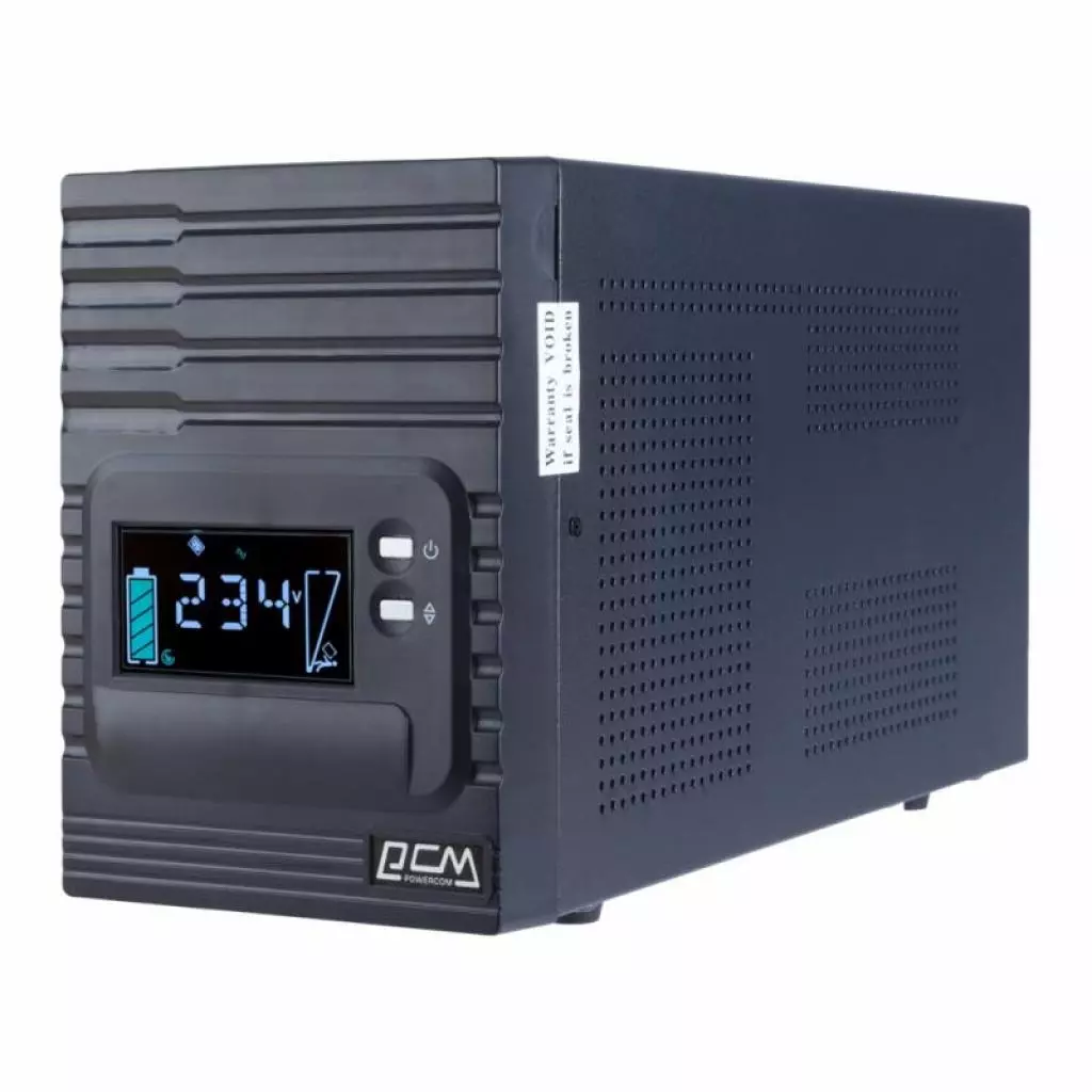 Источник бесперебойного питания Powercom SPT-1000-II LCD (SPT.1000.II.LCD) - 1