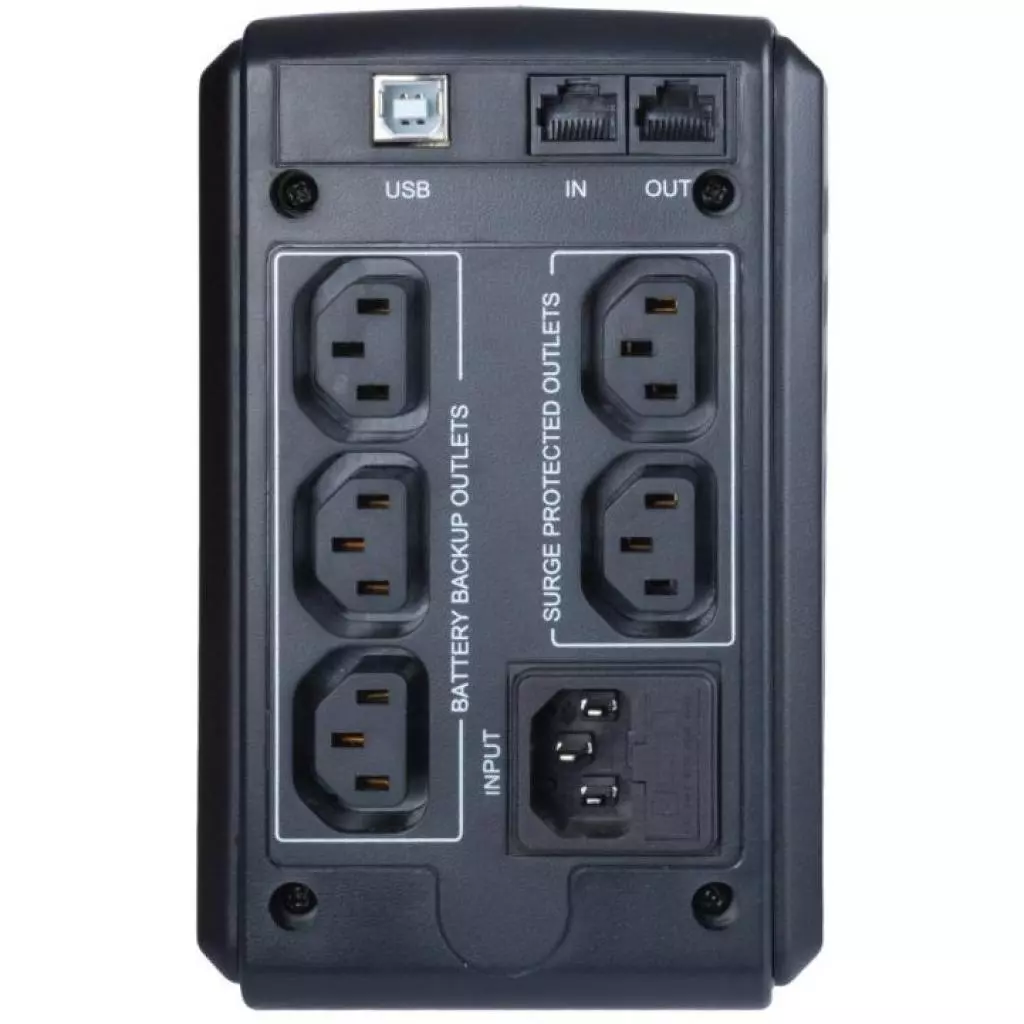 Источник бесперебойного питания Powercom SPT-700-II LED Powercom (SPT.700.II.LED) - 2