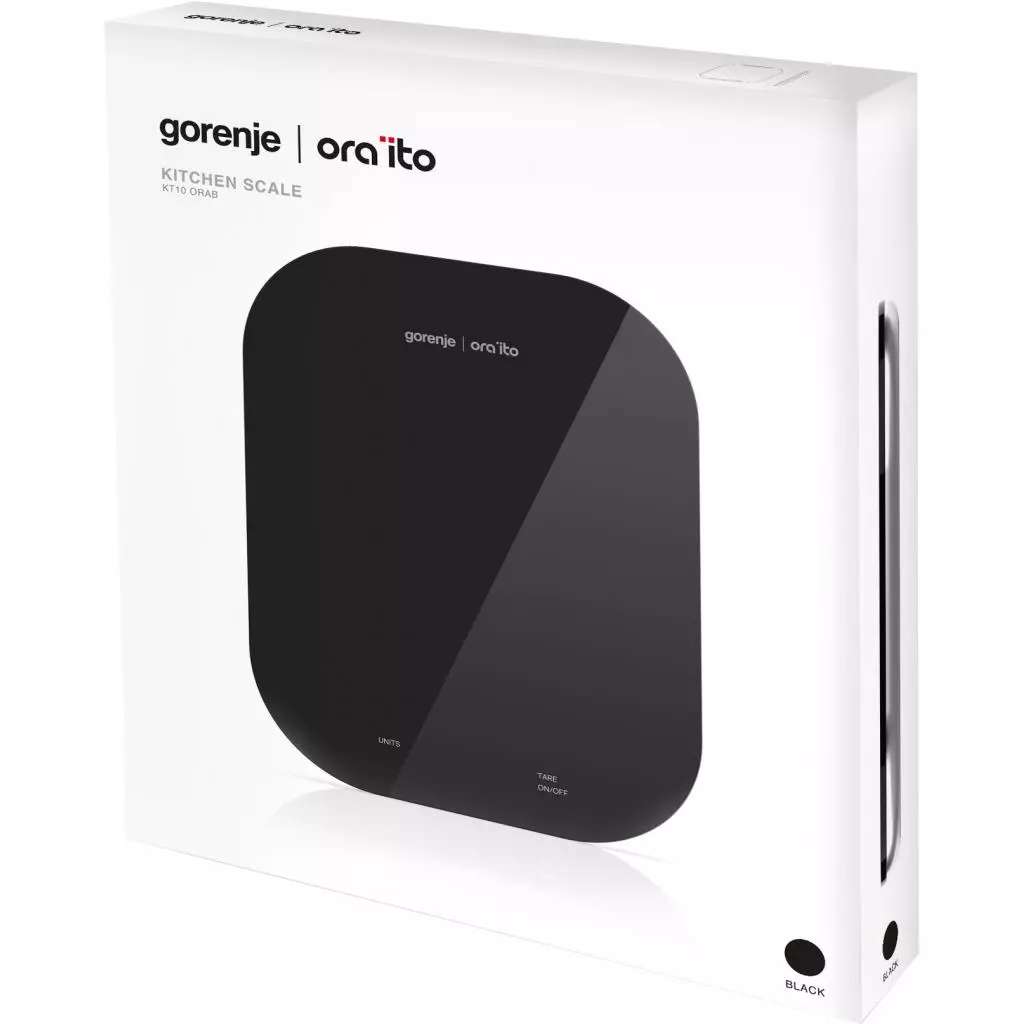 Весы кухонные Gorenje KT 10 ORAB (KT10ORAB) - 3 Весы кухонные Gorenje KT 10 ORAB (KT10ORAB) - 3