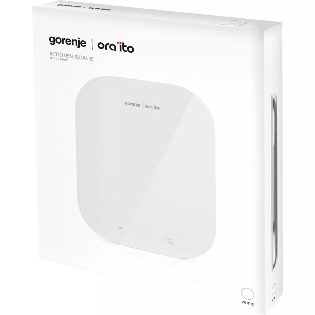 Весы кухонные Gorenje KT 10 ORAW (KT10ORAW) - 3 Весы кухонные Gorenje KT 10 ORAW (KT10ORAW) - 3
