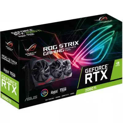 Видеокарта ASUS GeForce RTX2080 Ti 11Gb ROG STRIX ADVANCED GAMING (ROG-STRIX-RTX2080TI-A11G-GAMING) - 7 Видеокарта ASUS GeForce RTX2080 Ti 11Gb ROG STRIX ADVANCED GAMING (ROG-STRIX-RTX2080TI-A11G-GAMING) - 7