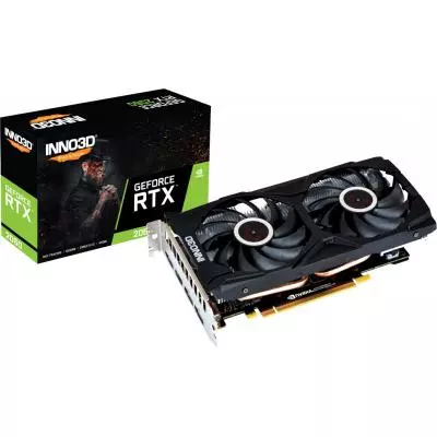 Видеокарта Inno3D GeForce RTX2060 6144Mb TWIN X2 (N20602-06D6-1710VA15L)