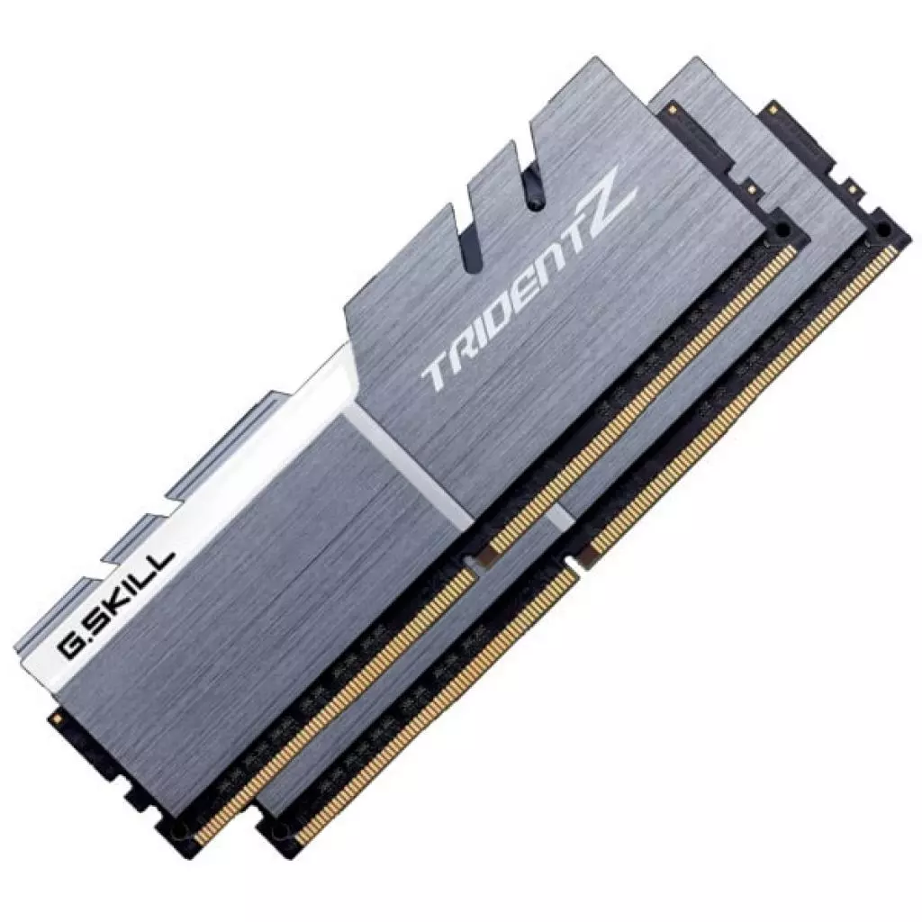 Модуль памяти для компьютера DDR4 32GB (2x16GB) 3200 MHz Trident Z G.Skill (F4-3200C16D-32GTZSW) - 1 Модуль памяти для компьютера DDR4 32GB (2x16GB) 3200 MHz Trident Z G.Skill (F4-3200C16D-32GTZSW) - 1
