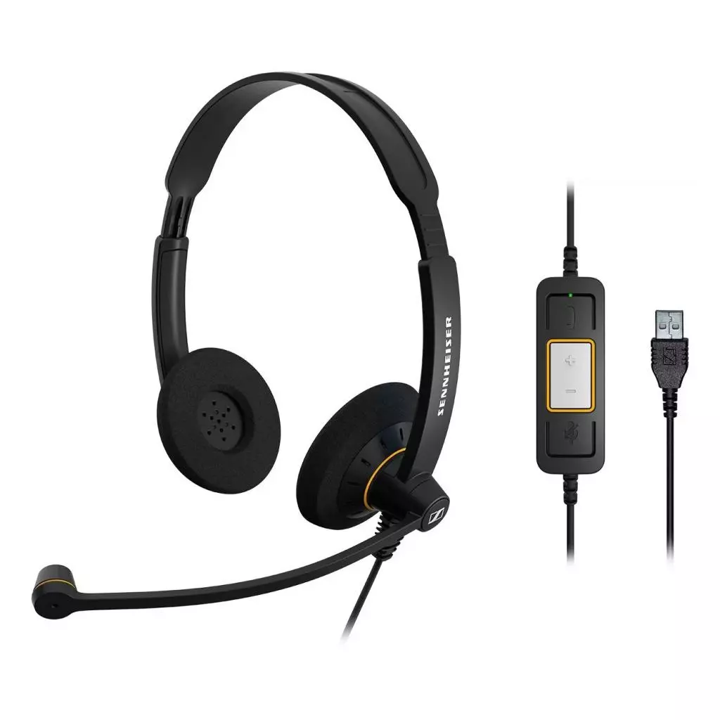 Наушники Sennheiser SC 60 USB ML Black (504547)