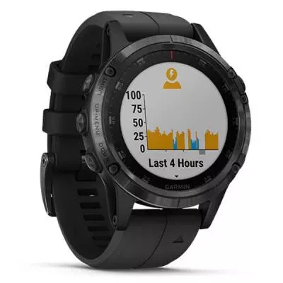 Смарт-часы Garmin Fenix 5 Plus Sapphire Black with Black Silicone (010-01988-79) - 2 Смарт-часы Garmin Fenix 5 Plus Sapphire Black with Black Silicone (010-01988-79) - 2