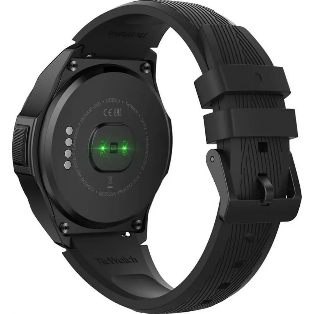Смарт-часы Mobvoi TicWatch S2 WG12016 Midnight Black (P1022000400A) - 3 Смарт-часы Mobvoi TicWatch S2 WG12016 Midnight Black (P1022000400A) - 3
