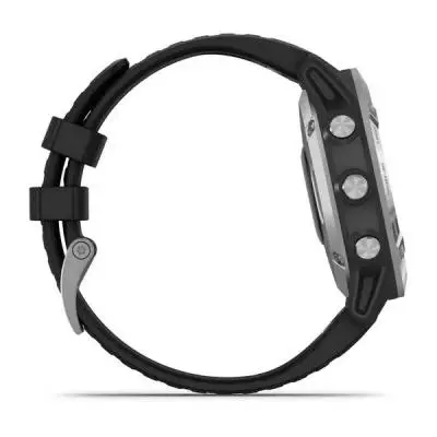 Смарт-часы Garmin Fenix 6 silver with Black Band (010-02158-00) - 4