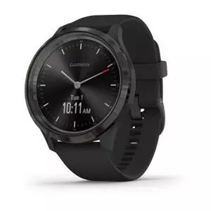 Смарт-часы Garmin Vivomove 3 Slate Stainless Steel Bezel with Black Case and S (010-02239-01)