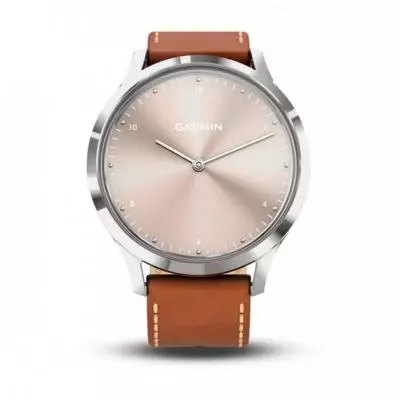 Смарт-часы Garmin Vivomove HR Premium Silver with Tan Italian Leather Band (010-01850-AA) - 2 Смарт-часы Garmin Vivomove HR Premium Silver with Tan Italian Leather Band (010-01850-AA) - 2