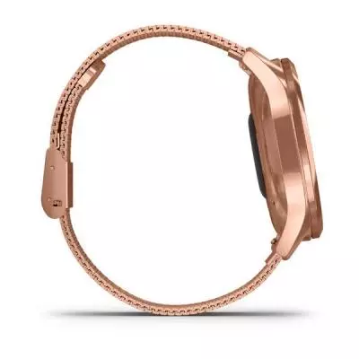Смарт-часы Garmin Vivomove Luxe 18K Rose Gold PVD Stainless Steel Case with Ro (010-02241-24/04) - 4 Смарт-часы Garmin Vivomove Luxe 18K Rose Gold PVD Stainless Steel Case with Ro (010-02241-24/04) - 4